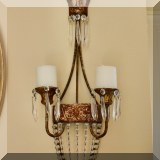 D11. One of a pair of Neoclassical wall sconces 